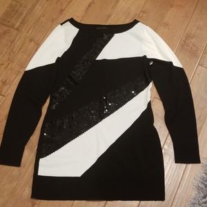 Inc woman’s knit tunic sweater top